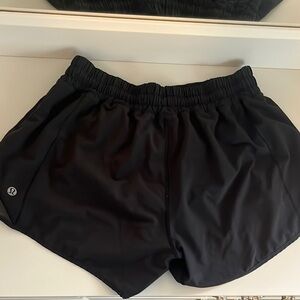 lululemon athletica Black Athletic Shorts Lightweight Breathable